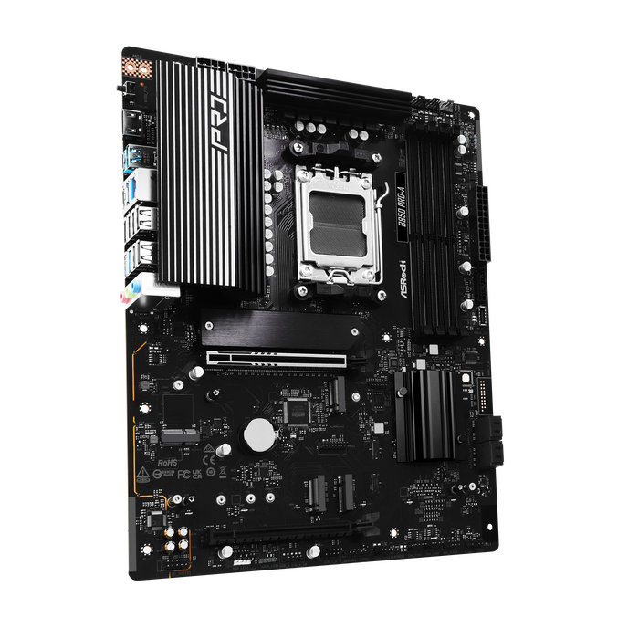 ASROCK B850 Pro-A Mainboard, Sockel AM5, AMD B850, ATX, DDR5