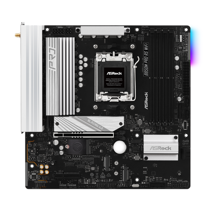 ASRock B850M Pro RS WiFi AM5 DDR5 Micro ATX
