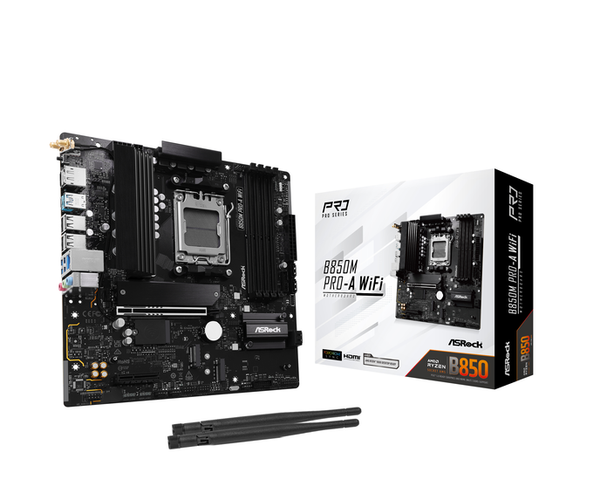 ASRock B850M PRO-A WIFI AM5 DDR5 Micro ATX
