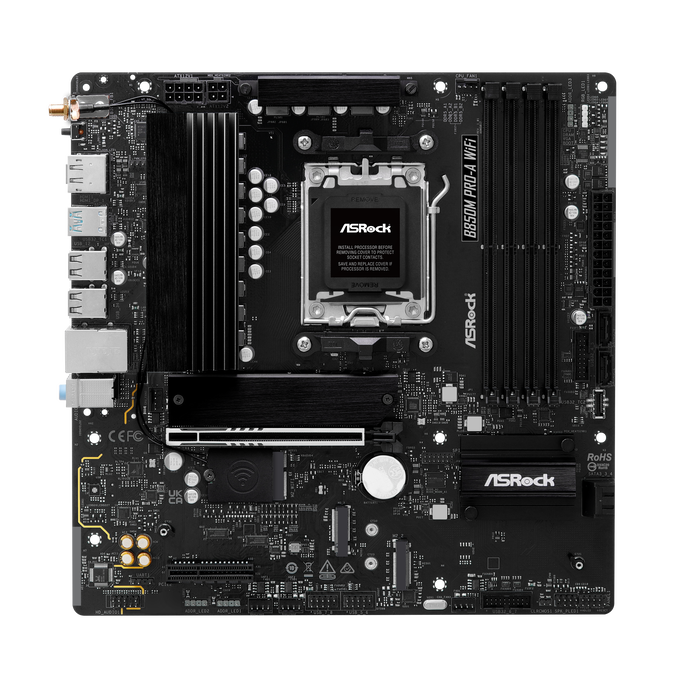 ASRock B850M PRO-A WIFI AM5 DDR5 Micro ATX