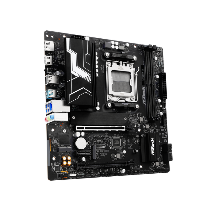 ASROCK B850M-X Mainboard, Sockel AM5, AMD B850, Micro-ATX, DDR5