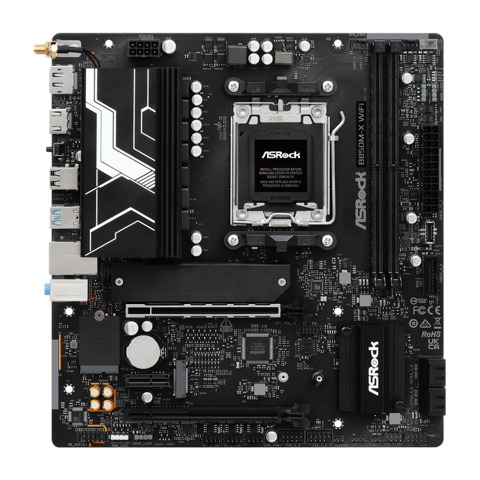 ASRock B850M-X WiFi AM5 DDR5 Micro ATX