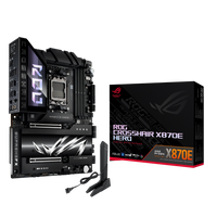 ASUS ROG Crosshair X870E Hero Mainboard, AMD X870E, Sockel AM5, DDR5