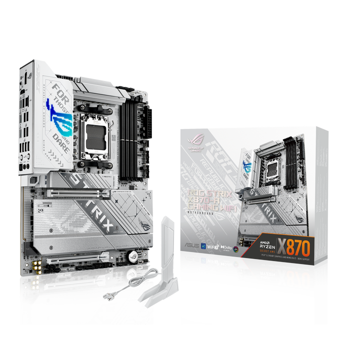 ASUS ROG Strix X870-A Gaming WiFi Mainboard, AMD X870, Sockel AM5, DDR5