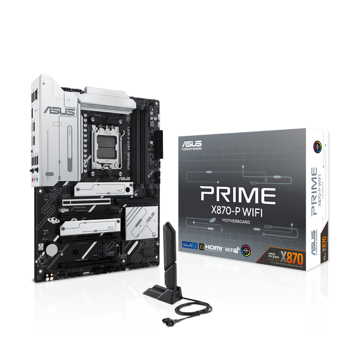 ASUS Prime X870-P WiFi Mainboard, AMD X870, Sockel AM5, DDR5