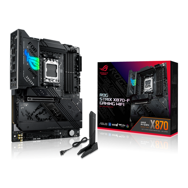 ASUS ROG Strix X870-F Gaming WiFi Mainboard, AMD X870, Sockel AM5, DDR5