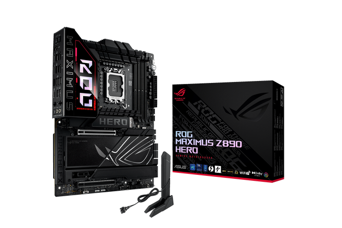 ASUS ROG Maximus Z890 Hero Mainboard, Sockel LGA 1851, Intel Z890, ATX, DDR5