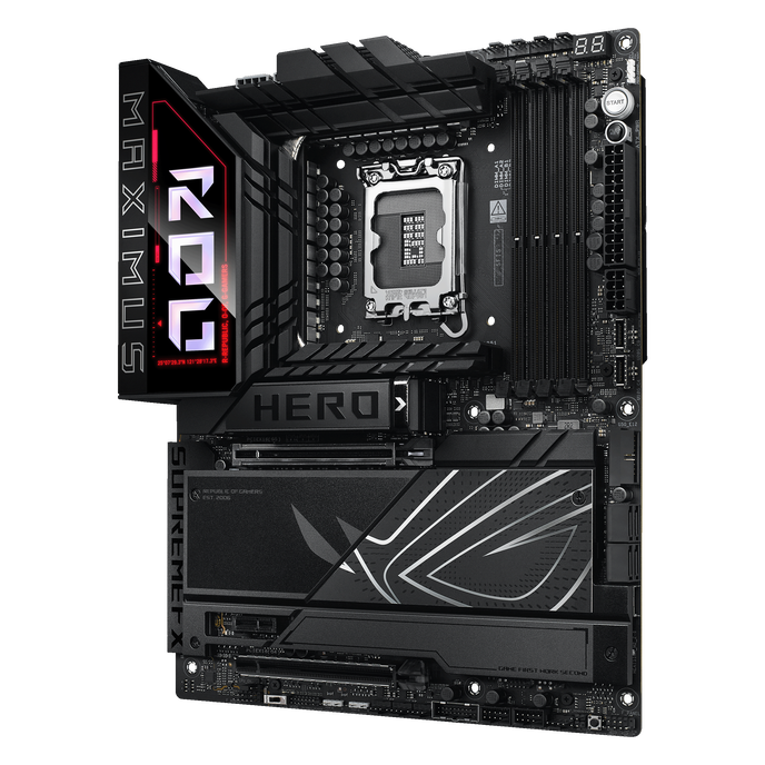 ASUS ROG Maximus Z890 Hero Mainboard, Sockel LGA 1851, Intel Z890, ATX, DDR5