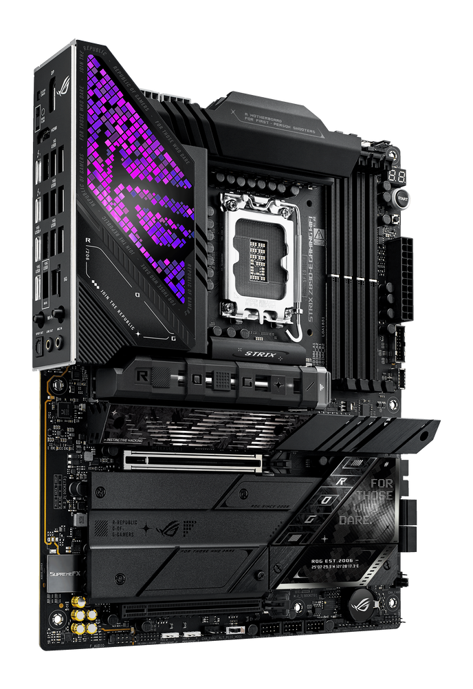 ASUS ROG Strix Z890-E Gaming WiFi Mainboard, Sockel LGA 1851, Intel Z890, ATX, DDR5
