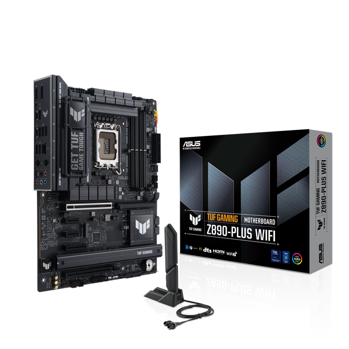 ASUS TUF Gaming Z890-Plus WiFi Mainboard, Sockel LGA 1851, Intel Z890, ATX, DDR5