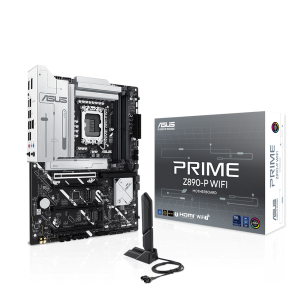 ASUS Prime Z890-P WiFi Mainboard, LGA 1851, Intel Z890, ATX, DDR5