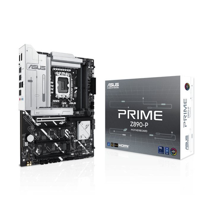 ASUS Prime Z890-P Mainboard, LGA 1851, Intel Z890, ATX, DDR5
