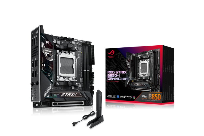 ASUS ROG STRIX B850-I Gaming WiFi, AMD B850 Mainboard - Sockel AM5, DDR5