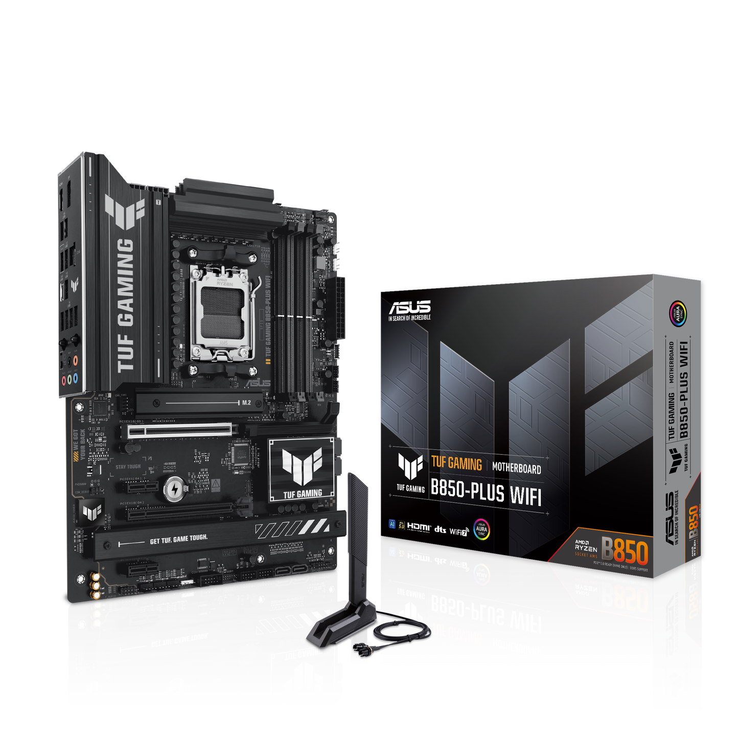 ASUS TUF Gaming B850-Plus WiFi, AMD B850 Mainboard - Sockel AM5, DDR5