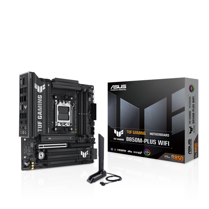 ASUS TUF Gaming B850M-Plus WiFi, AMD B850 Mainboard - Sockel AM5, DDR5