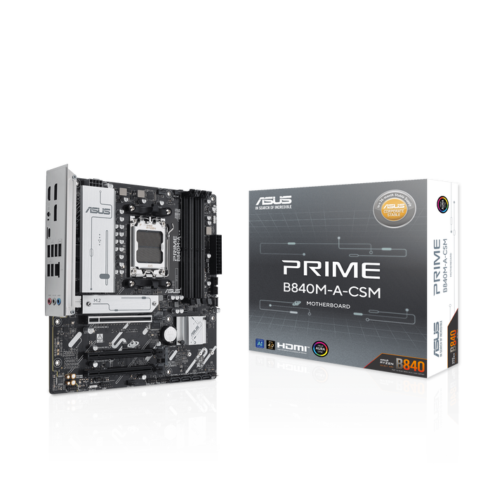 ASUS PRIME B840M-A-CSM, AMD B450 Mainboard - Sockel AM5, DDR5