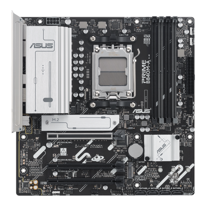 ASUS PRIME B840M-A-CSM, AMD B450 Mainboard - Sockel AM5, DDR5