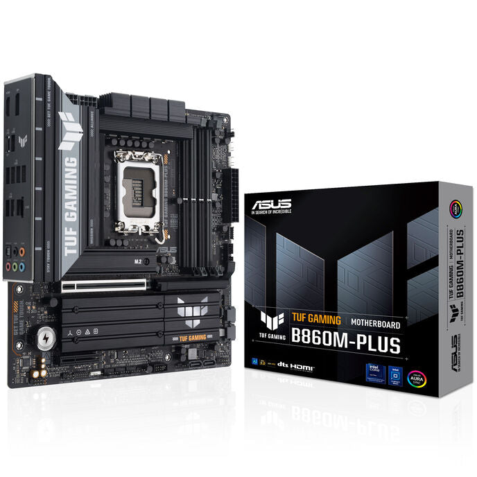 ASUS TUF Gaming B860M-Plus Mainboard, LGA 1851, Intel B860, mATX, DDR5