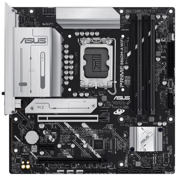 ASUS Prime B860M-A WiFi Mainboard, LGA 1851, Intel B860, mATX, DDR5