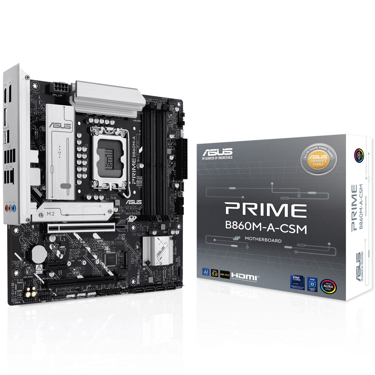Asus B860 PRIME B860M-A-CSM LGA1851 DDR5 Micro ATX
