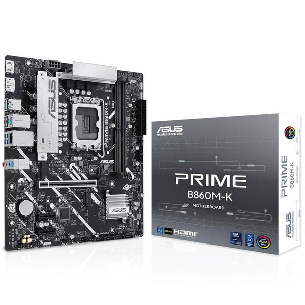 ASUS Prime B860M-K Mainboard, LGA 1851, Intel B860, mATX, DDR5