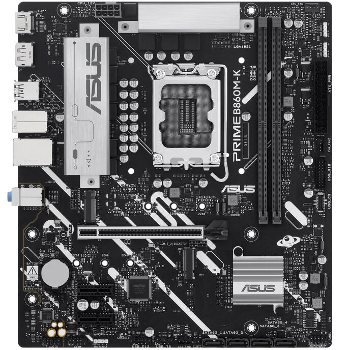 ASUS Prime B860M-K Mainboard, LGA 1851, Intel B860, mATX, DDR5