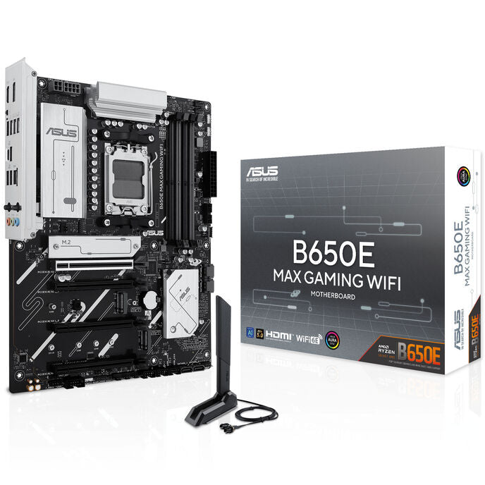 ASUS B650E Max Gaming WiFi Mainboard, Sockel AM5, AMD B650, ATX, DDR5