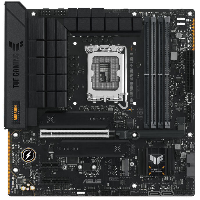ASUS TUF Gaming B760M-Plus II Mainboard, Intel B760, Sockel 1700, Micro-ATX, DDR5