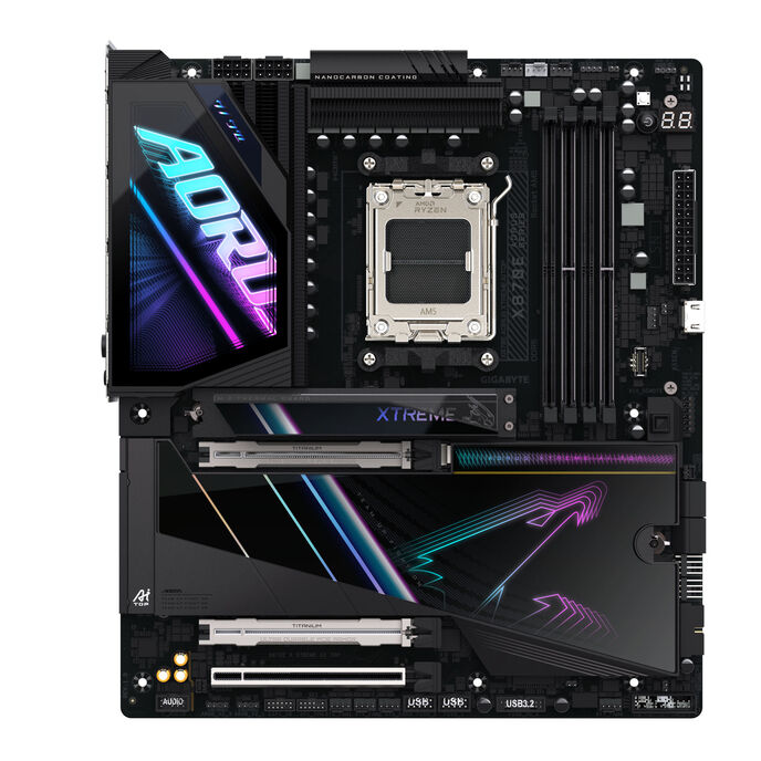 Gigabyte X870E AORUS Xtreme AI Top, AMD X870E Mainboard - Sockel AM5, DDR5