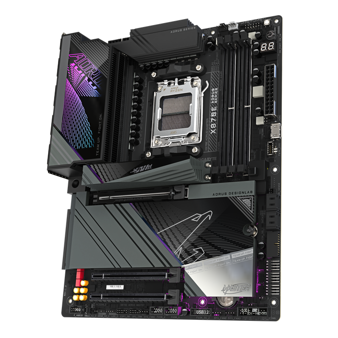 Gigabyte X870E AORUS Master, AMD X870E Mainboard - Sockel AM5, DDR5