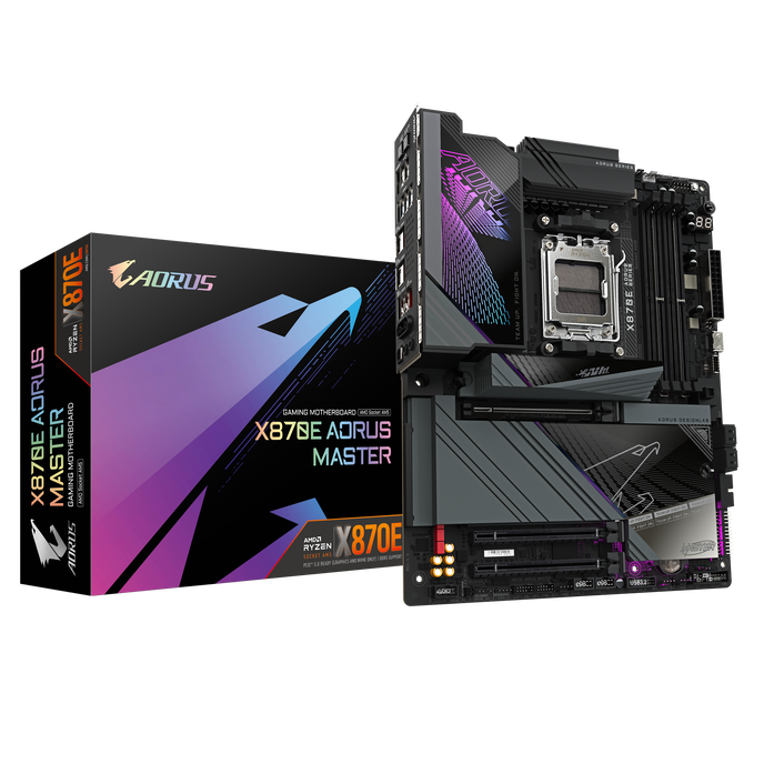 Gigabyte X870E AORUS Master, AMD X870E Mainboard - Sockel AM5, DDR5