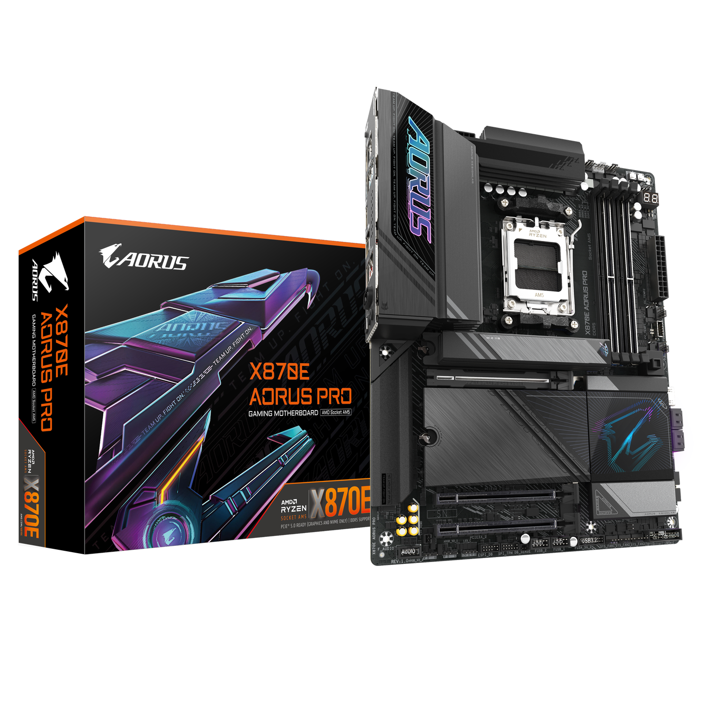 Gigabyte X870E AORUS Pro, AMD X870E Mainboard - Sockel AM5, DDR5