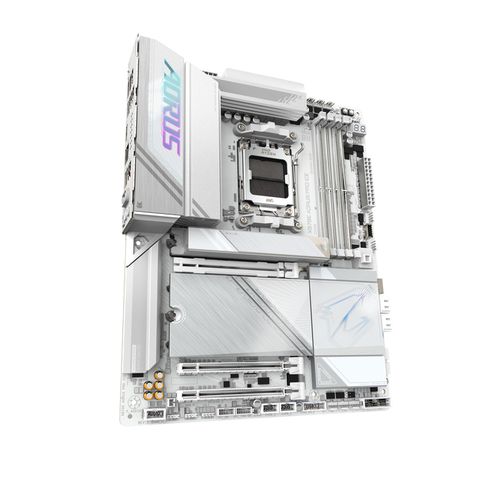 Gigabyte X870E AORUS PRO ICE, AMD X870E Mainboard - Sockel AM5, DDR5