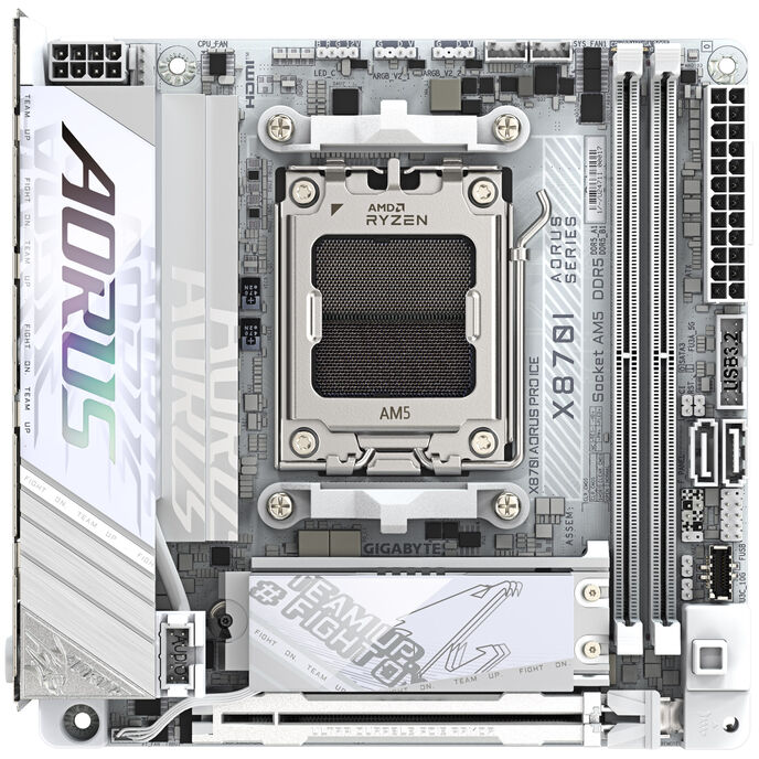 Gigabyte X870I AORUS PRO ICE AM5 DDR5 Mini ITX