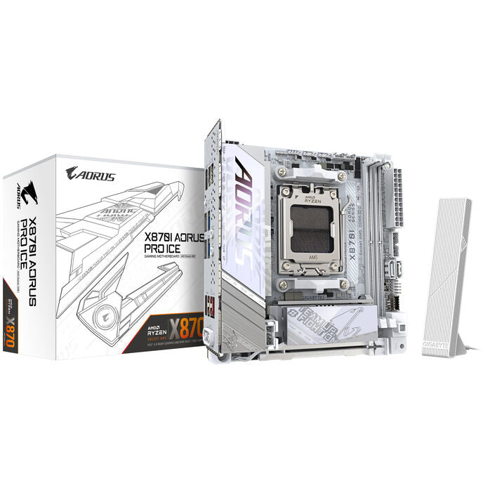 Gigabyte X870I AORUS Pro ICE, AMD X870 Mainboard - Sockel AM5, DDR5