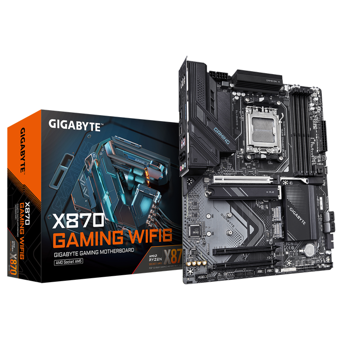 Gigabyte X870 Gaming Mainboard, Sockel AM5, AMD X870, ATX, DDR5