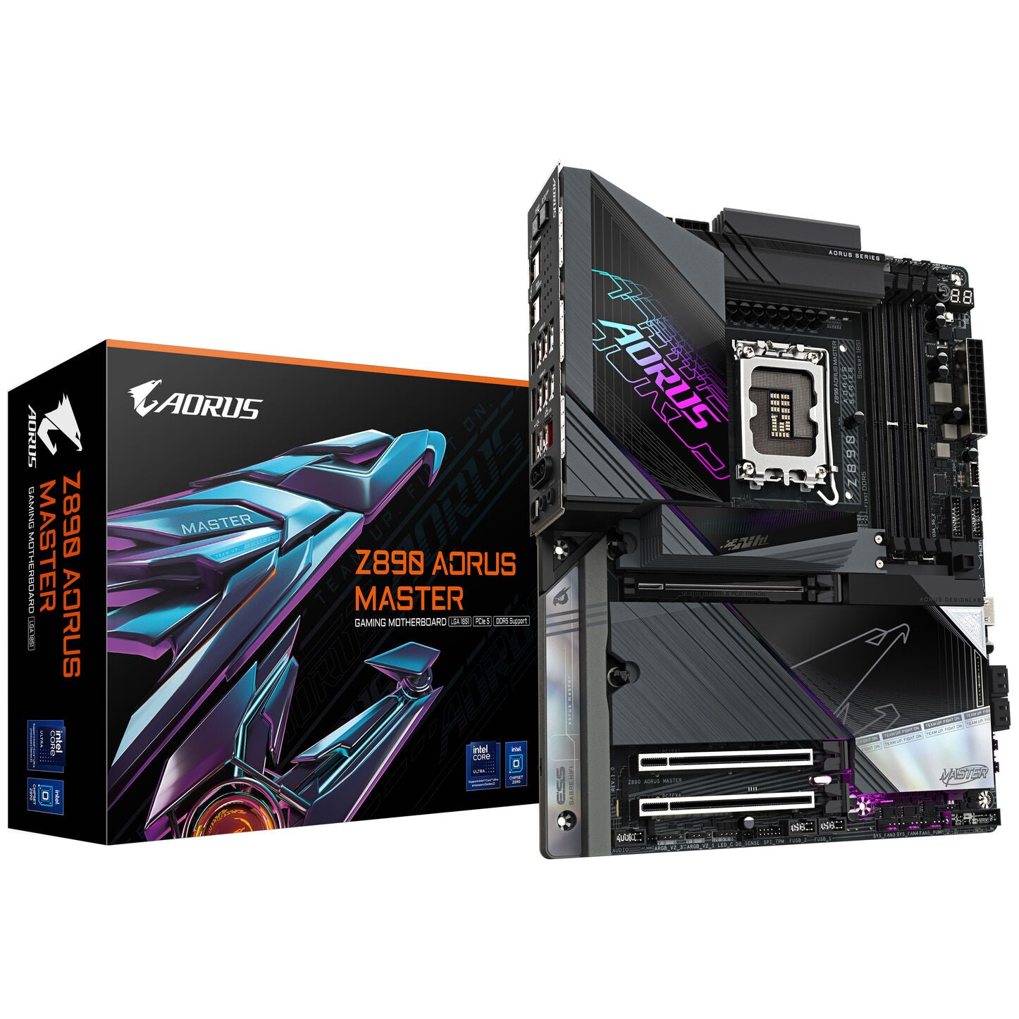 GIGABYTE Z890 AORUS Master Mainboard, Intel Z890 - Sockel 1851, DDR5