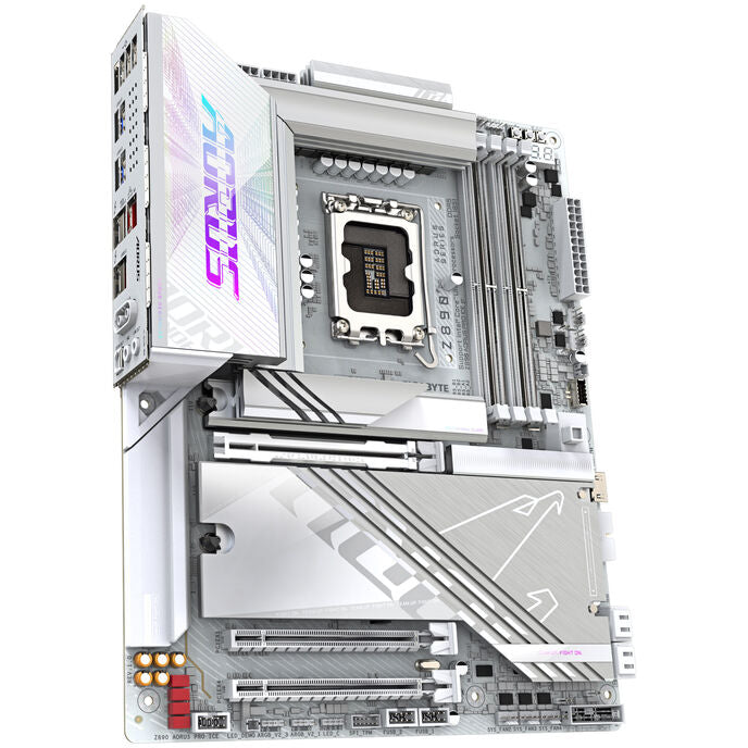 GIGABYTE Z890 AORUS Pro ICE Mainboard, Sockel LGA 1851, Intel Z890, ATX, DDR5