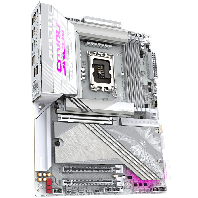 GIGABYTE Z890 AORUS Elite X ICE Mainboard, LGA 1851, Intel Z890, ATX, DDR5