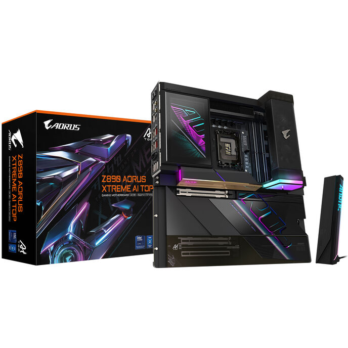 GIGABYTE Z890 Aorus Xtreme AI Top Mainboard, Sockel LGA 1851, Intel Z890, eATX, DDR5