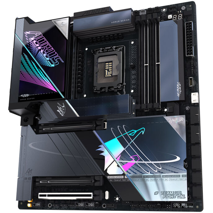 GIGABYTE Z890 Aorus Master AI Top Mainboard, Sockel LGA 1851, Intel Z890, eATX, DDR5