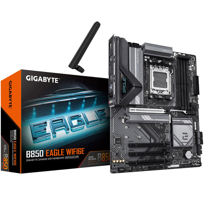 GIGABYTE B850 Eagle WiFi6E, AMD B850 Mainboard - Sockel AM5, DDR5