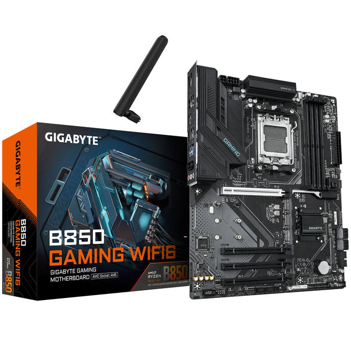 GIGABYTE B850 Gaming WiFi6 Mainboard, Sockel AM5 (LGA 1718), AMD B850, ATX, DDR5