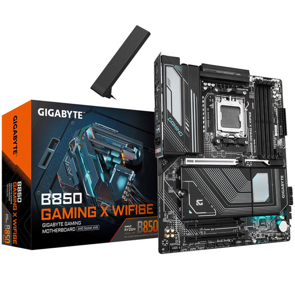 GIGABYTE B850 Gaming X WiFi6E Mainboard, Sockel AM5 (LGA 1718), AMD B850, ATX, DDR5