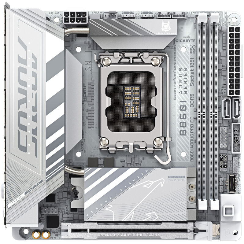 Gigabyte B860I AORUS PRO ICE LGA1851 DDR5 Mini ITX