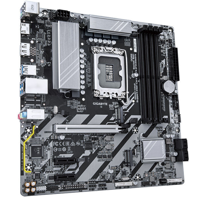 GIGABYTE B860M D3HP Mainboard, Sockel LGA 1851, Intel B860, micro-ATX, DDR5
