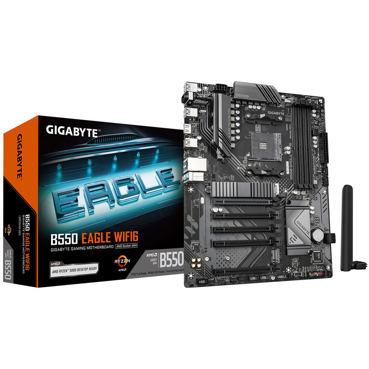 Gigabyte B550 EAGLE WIFI6 AM4 DDR4 ATX