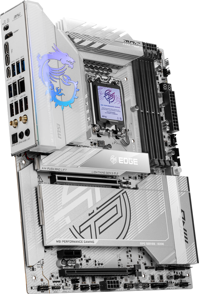 MSI MPG Z890 Edge TI WIFI, Intel Z890 Mainboard - Sockel 1851 - DDR5