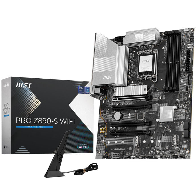 MSI PRO Z890-S WIFI, Intel Z890 Mainboard - Sockel 1851 - DDR5
