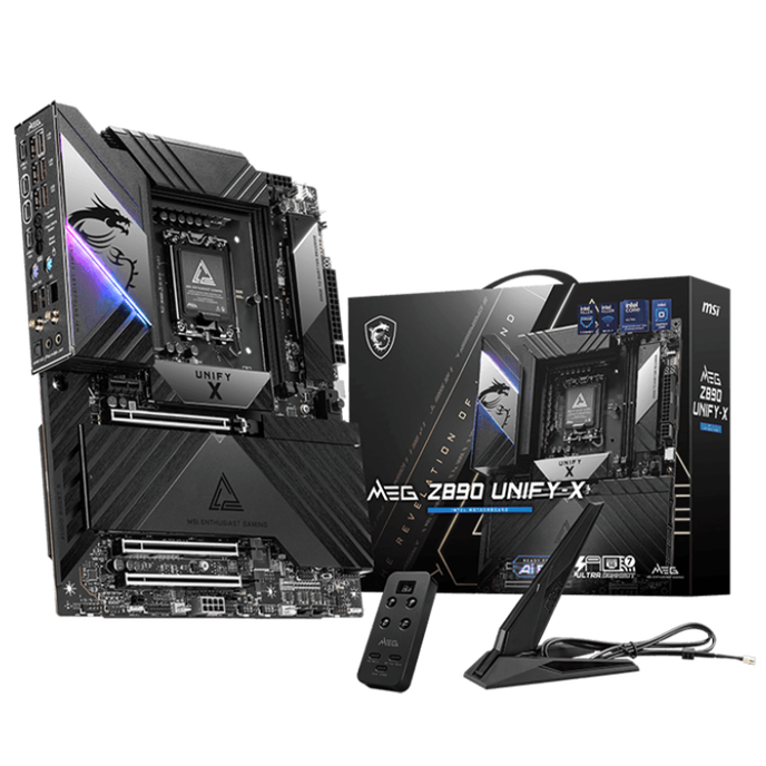 MSI MEG Z890 Unify-X Mainboard, Sockel 1851, Intel Z890, ATX, DDR5